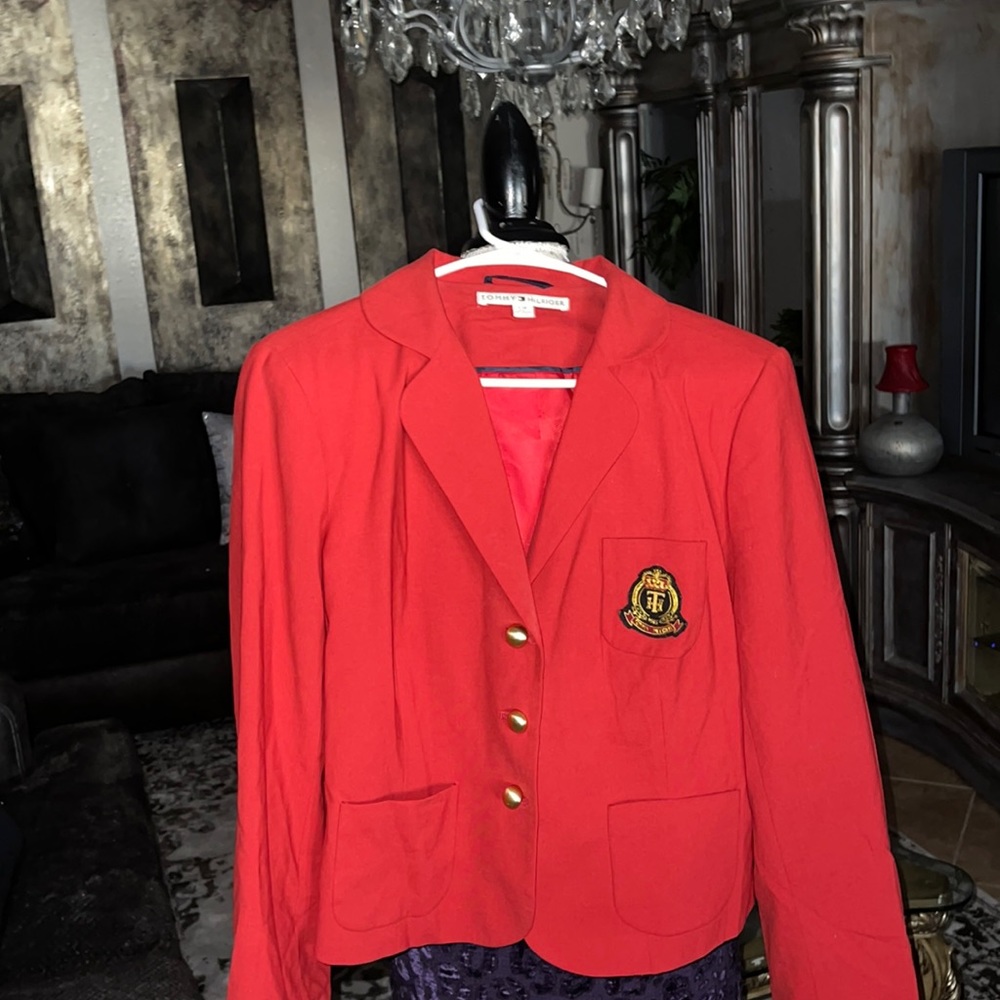 Tommy Hilfiger Crested Blazer! Size Large